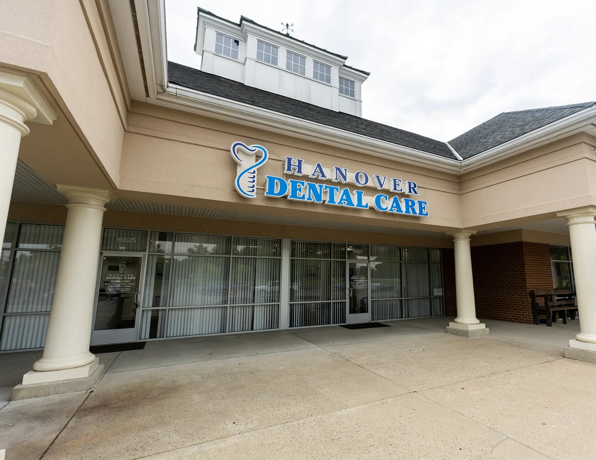 The exterior of Hanover Dental Care