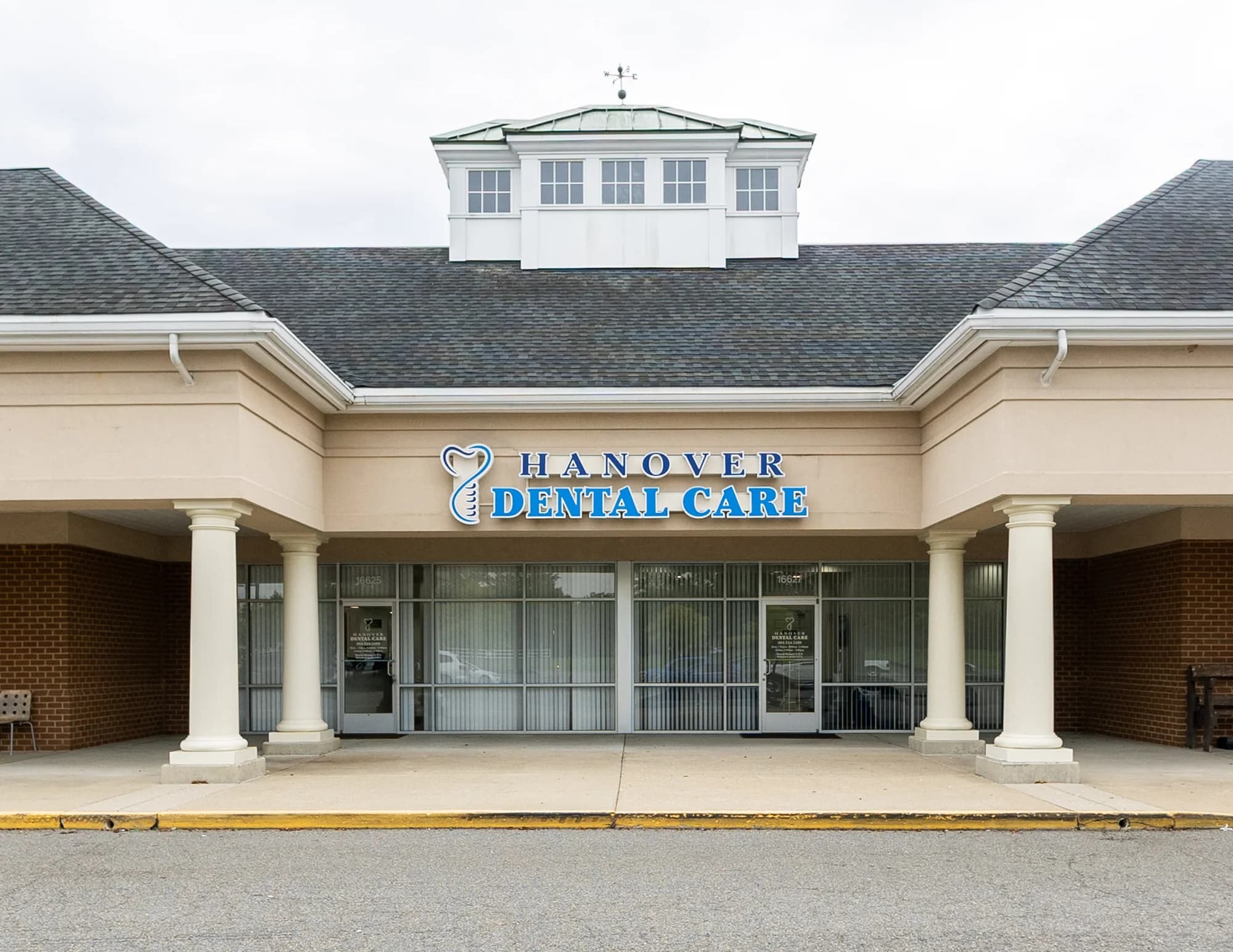 The Hanover Dental Care building on Old Mountain Road in Montpelier, VA