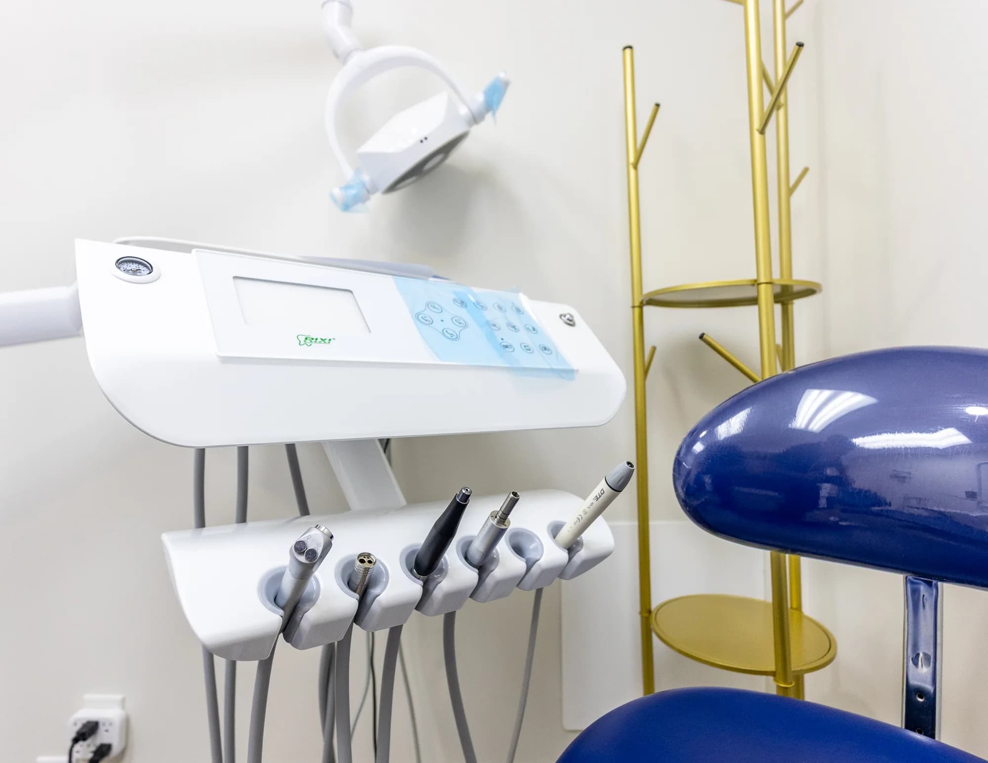 A chairside delivery unit at Hanover Dental Care